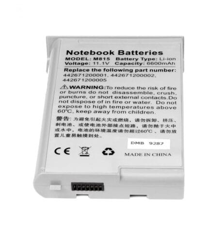 11.1V 7200mAh kvalitets lithium ion batteri til Bærbar computer - Champagne