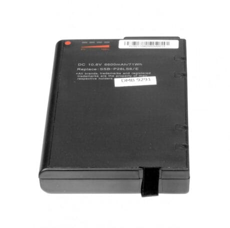 10.8V 6600mAh kvalitets lithium ion batteri til Bærbar computer - sort