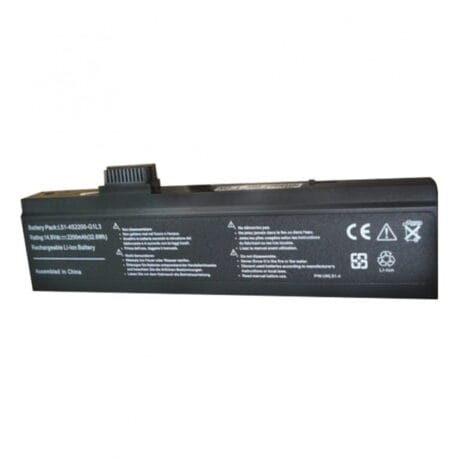 14.8V 2200mAh kvalitets lithium ion batteri til Bærbar computer - sort