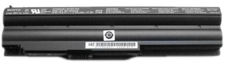 10.8V 5200mAh kvalitets lithium ion batteri til Bærbar computer - sort