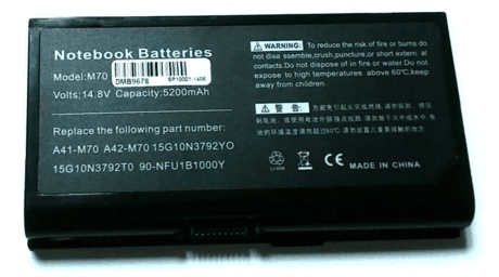 14.8V 4400MAH kvalitets lithium ion batteri til Bærbar computer