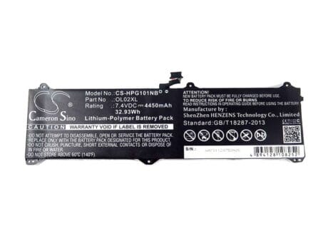 7.4V 4450mAh kvalitets lithium ion batteri til Bærbar computer