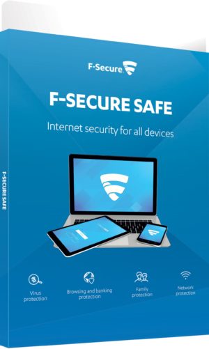 F-Secure SAFE Internet Security Sikkerhedspakke - 1 år - til 5 computer / Mac / Android / iOS