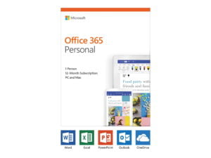 Microsoft Office 365 Personal - 1 års abonnement - til 1 PC / Mac / Android / iOS