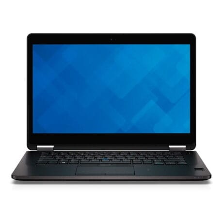 14" Dell Latitude E7470 - Intel i5 6300U 2,4GHz 256GB SSD 8GB Win10 Pro - Sølv stand