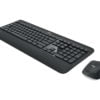 Logitech MK540 Advanced Tastatur & mus-sæt - Trådløs - Nordisk Layout