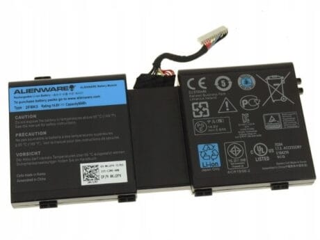 Kampagne vare, 14.8V 86Wh Alienware kvalitets lithium ion batteri til Bærbar computer - sort  - original