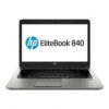 14" HP Elitebook 840 G1 - Intel i5 180GB SSD 8GB Touchskærm Win10 Pro - Sølv stand