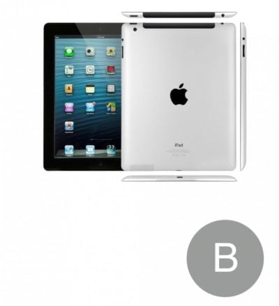 Apple iPad 4 64GB WiFi + Cellular (Hvid) - Grade B
