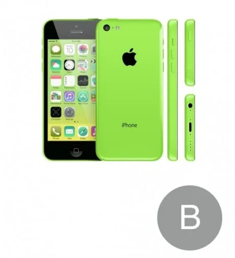 Apple iPhone 5C 32GB (Grøn) - Grade B