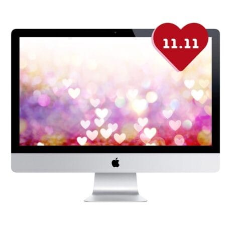 27" Apple iMac - Intel i5 3470S 2,9GHz 1TB HDD 8GB (Late-2012) - Sølv stand