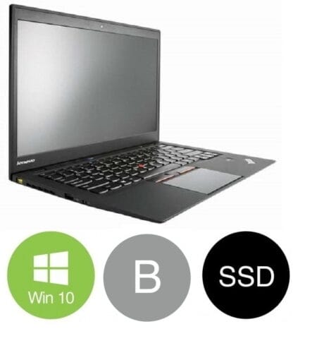 14" Lenovo X1 Carbon - Intel i7 3667U 2,0GHz 240GB SSD 8GB Win10 Pro - Grade B