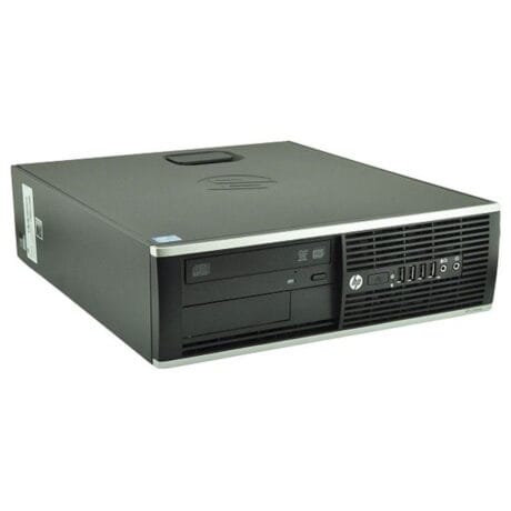 HP Compaq Elite 8200 SFF - Intel i3 2120 3,3GHz 500GB HDD 4GB Win10 Pro - Sølv stand