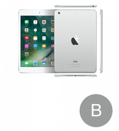 Apple iPad MINI 3 64GB WiFi + Cellular (Sølv) - Sølv stand