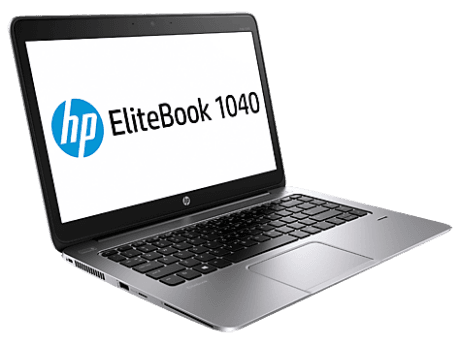 14" HP Elitebook Folio 1040 G1 - Core i5-4310U, 8GB Ram, 256 SSD - Bronze stand