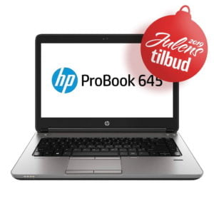 - 14" HP ProBook 645 G1 - AMD A4 4300M 2,5GHz 120GB SSD 4GB Win10 Home - Sølv stand - Grøn Computer - Genbrugt IT med omtanke - dml4168b 1547814