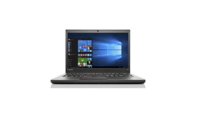 14" Lenovo ThinkPad T450s - Intel i7 5600U 2,6GHz 240GB SSD 12GB Win10 Pro - Sølv stand