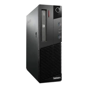 Lenovo ThinkCentre M83 SFF - Intel i3 4130 3,4GHz 256GB SSD 8GB Win10 Pro - Sølv stand