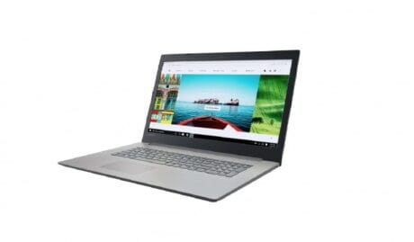17" Lenovo IdeaPad 320-17IKB - Intel i5 8250U 1,6GHz 120GB SSD 12GB Win10 Home - Sølv stand