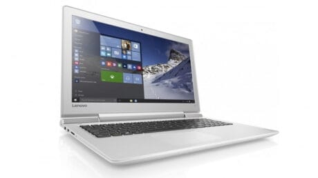 17" Lenovo IdeaPad 700-17ISK - Intel i5 6300HQ 2,3GHz 256GB SSD 8GB Win10 Home - NVIDIA GeForce 940M - Sølv stand
