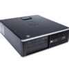 HP Compaq 6200 PRO SFF - Intel i5 2400 3,1GHz 256GB SSD + 250GB HDD 8GB Win10 Pro - Sølv stand