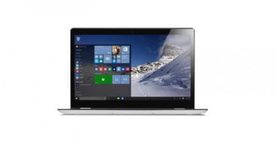 14" Lenovo Thinkpad Yoga 710-14IKB - Intel i7 6500U 2,5GHz 256GB SSD 8GB Win10 Home - Touchskærm - Guld stand