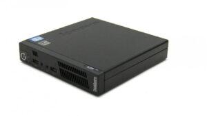 Lenovo Tiny Small M72e - Intel i5 3470T 2,9GHz 240GB SSD 8GB Win10 Pro - Guld stand