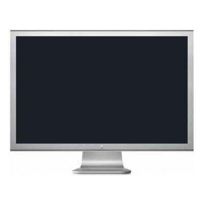 30" TFT LCD Apple Cinema Display skærm - Sølv stand