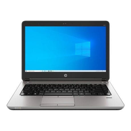 14" HP ProBook 640 G1 - Intel i5 4210M 2,6GHz 128GB SSD 8GB  Win10 Pro - Sølv stand