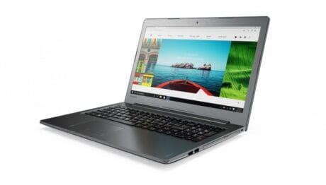 15" Lenovo IdeaPad 510-15IKB - Intel i5 7200U 2,5GHz 240GB SSD 8GB Win10 Home - NVIDIA GeForce 940MX - Guld stand