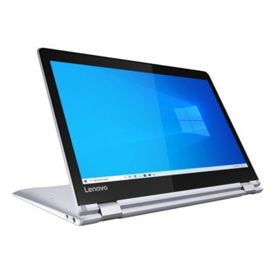 14" Lenovo Thinkpad Yoga 710-14IKB - Intel i5 6200U 2,3GHz 256GB SSD 8GB Win10 Home - GeForce 940MX Touchskærm -Sølv- Guld stand
