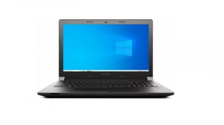15" Lenovo B51-80 - Intel i5 5200U 2,2GHz 240GB SSD 8GB Win10 Home - AMD Radeon R5 M330 - Sort - Sølv stand