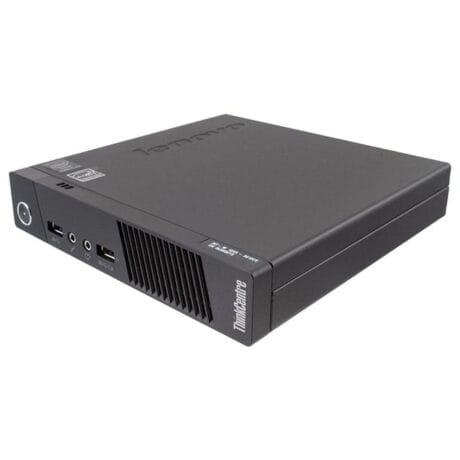 Lenovo M93 Tiny - Intel i5 4570 3,2GHz 240GB SSD 8GB Win10 Pro - Sølv stand
