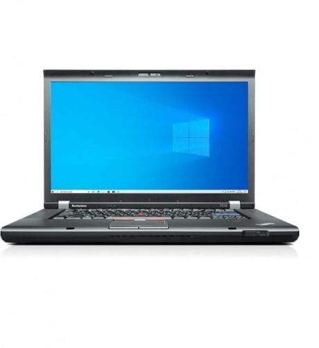 15" Lenovo ThinkPad T510 - Intel i5 480M 2,67GHz 128GB SSD 8GB Win10 Home - Guld stand