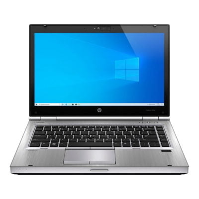 - 14" HP Elitebook 8470p - Intel i5 3210M 2,5GHz 240GB SSD 8GB Win10 Pro - Sølv stand - Grøn Computer - Genbrugt IT med omtanke - hpelitebook8470p 1550317