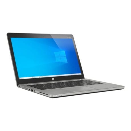 14" HP Ultrabook Folio 9480m - Intel i5 4210U 1,7GHz 128GB SSD 8GB Win10 Pro - Sølv stand