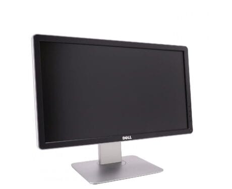 23" Dell P2314H - høj kvalitet incl. VGA kabel og 230V-kabel - Refurbished - Sølv stand