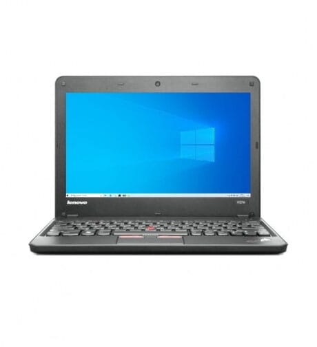 11" Lenovo ThinkPad X121e - Intel i3 2367M 1,4GHz 180GB SSD 4GB Win10 Pro - Sølv stand