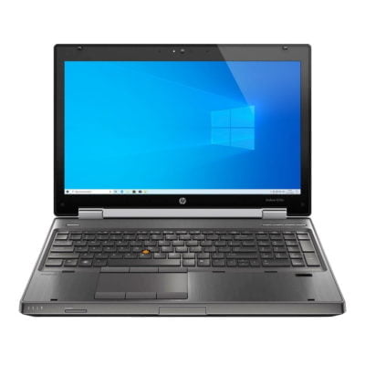 15" HP EliteBook 8570w - Intel i7 3720QM 2,6GHz 240GB SSD 8GB Win10 Pro - Sølv stand