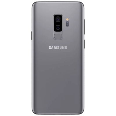 Samsung Galaxy S9 64GB (Titanium Gray) - Sølv stand + Lækkert dbramante læder etui