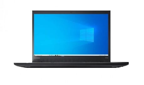 14" Lenovo ThinkPad T470s - Intel i7 7500U 2,7GHz 512GB SSD 16GB Win10 Pro - Sølv stand