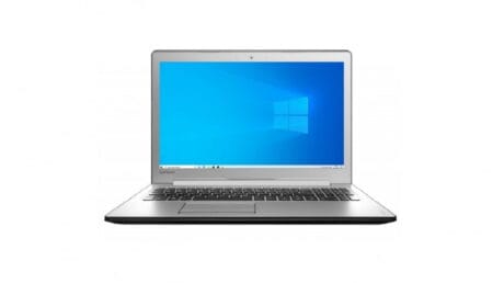 15" Lenovo IdeaPad 510-15IKB - Intel i7 7500U 2,7GHz 240GB SSD 8GB Win10 Home - NVIDIA GeForce 940MX - Sølv - Guld stand