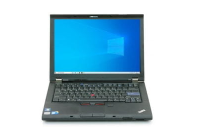 14" Lenovo ThinkPad T410i - Intel i5 M430 2,27GHz 128GB SSD 4GB Win10 Pro - Sølv stand