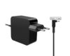 Asus, Acer, 45W 19V 2.37A strømforsyning med 3.0mm x 1.1mm Barrel, Center - kompatibel