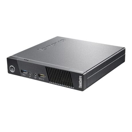 Lenovo ThinkCentre M73 Tiny - Intel i5 4570T 2,9GHz 256GB SSD 8GB Win10 Pro - Sølv stand