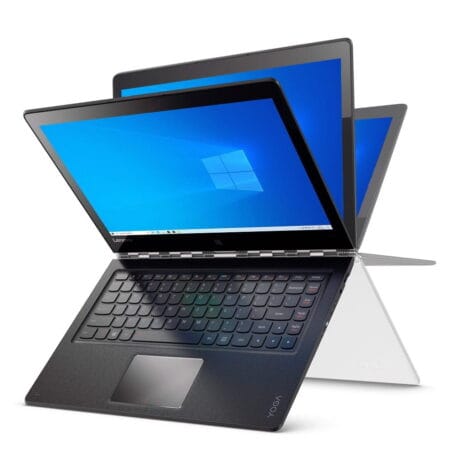13" Lenovo Yoga 900-13ISK - Intel i7 6500U 2,5GHz 256GB SSD 8GB Win10 Home - Touchskærm - Guld stand