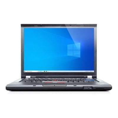 14" Lenovo ThinkPad T410 - Intel i5 M520 2,4GHz 120GB SSD 4GB Win10 Pro - Sølv stand