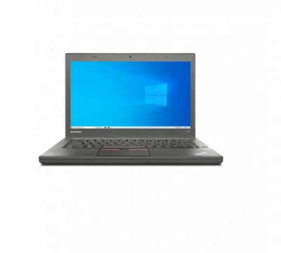 14" Lenovo ThinkPad T450 - Intel i7 5600U 2,6GHz 256GB SSD 8GB Win10 Pro - Sølv stand