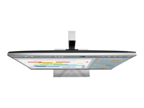 24" IPS skærm HP ELITEDISPLAY E243i i høj kvalitet incl. VGA kabel og 230V-kabel - Sølv stand