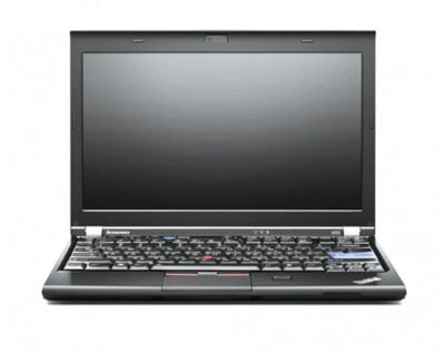 12" Lenovo ThinkPad X220 - Intel i7 2620M 2,7GHz 120GB SSD 8GB Win10 Pro - Sølv stand
